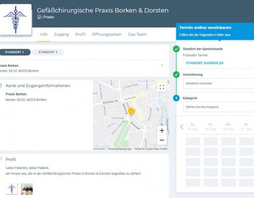 NEU: Termine online vereinbaren