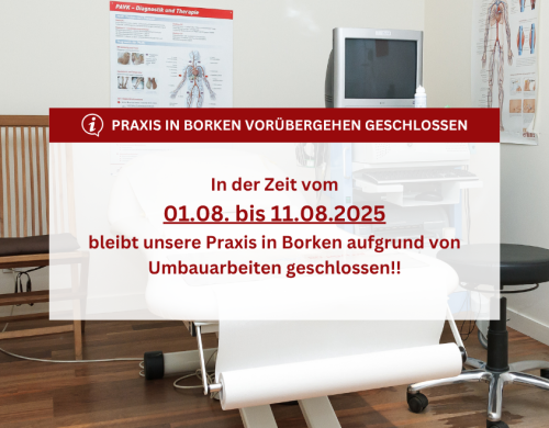Umbauarbeiten in unserer Praxis in Borken