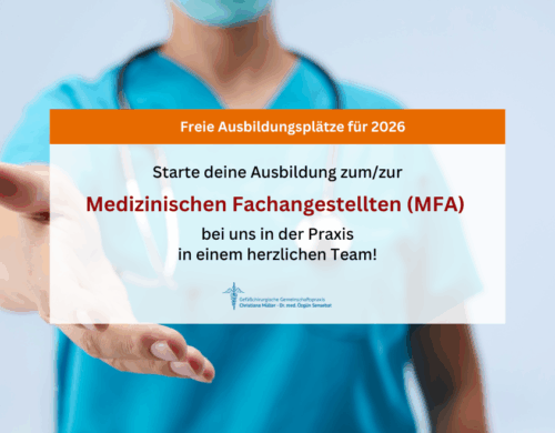 Freie Ausbildungsplätze 2026 – MFA