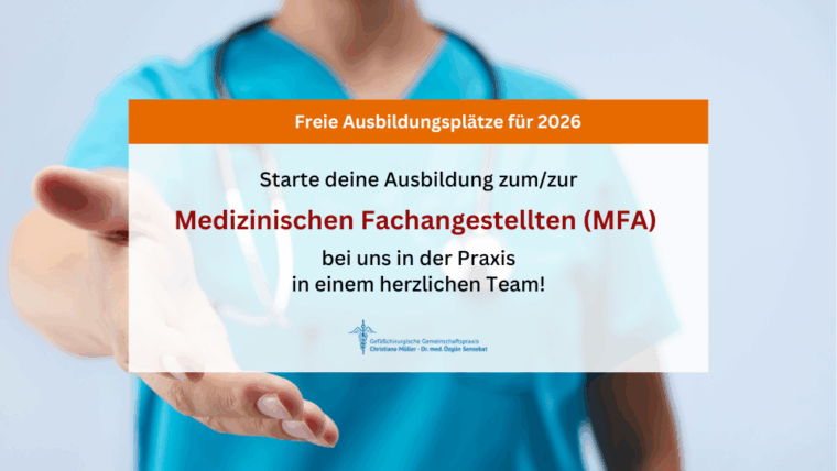 Freie Ausbildungsplätze 2026 – MFA