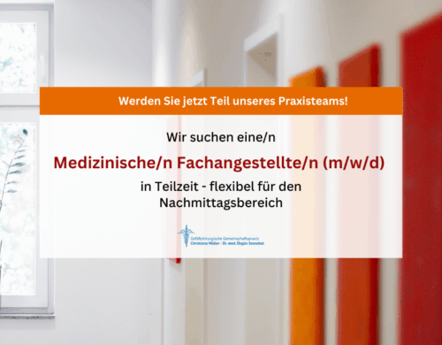 MFA in Teilzeit zu sofort gesucht!